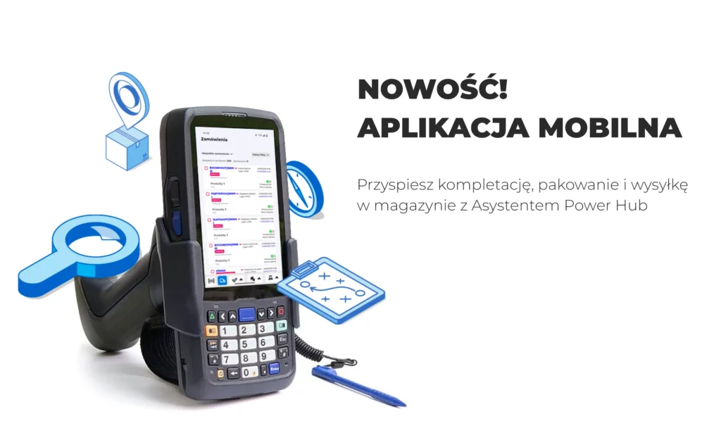 Baner aplikacja mobilna PowerHub