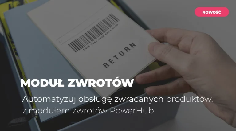 Power Hub Baner Moduł Zwrotów