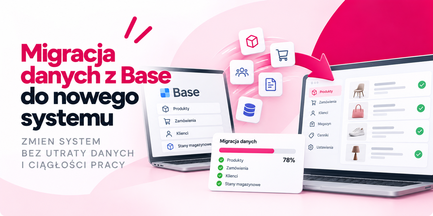 Migracja danych z Base